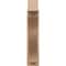 Ekena Millwork 6-in W x 24-in D x 28-in H Funston Block Rough Cedar Woodgrain TimberThane Outlooker, Primed Tan OUTUR060X24X28FST44RCPR - alternate 5
